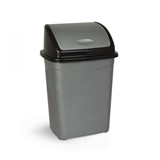 ΚΑΔΟΣ ΑΙΩΡΟΥΜΕΝΟΣ PLANET ΓΚΡΙ-ΜΑΥΡΟ 26LT 