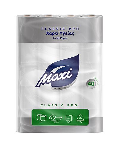 ΧΑΡΤΙ ΥΓΕΙΑΣ MAXI DECO 40 ΡΟΛΑ 115 ΓΡΜ